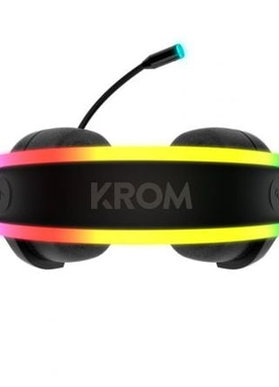 Auriculares Gaming con Micrófono Krom Klaim/ Jack 3.5/ USB 2.0/ Negros - Tiensol