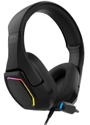 Auriculares Gaming con Micrófono Krom Kopa 7.1/ USB 2.0/ Negros - Tiensol