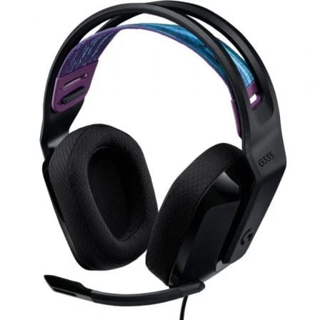 Auriculares Gaming con Micrófono Logitech G335/ Jack 3.5/ Negros - Tiensol