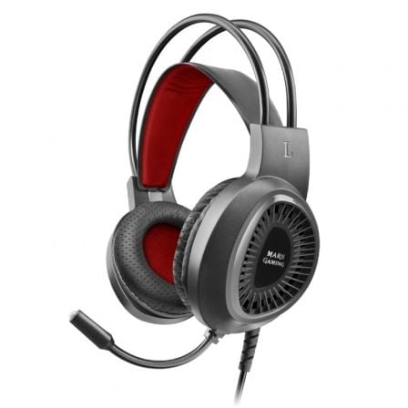 Auriculares Gaming con Micrófono Mars Gaming MH120/ Jack 3.5/ Negros - Tiensol