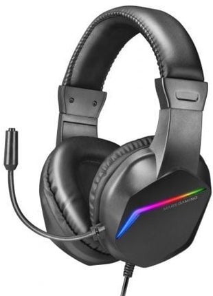 Auriculares Gaming con Micrófono Mars Gaming MH122/ Jack 3.5/ Negros - Tiensol