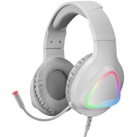 Auriculares Gaming con Micrófono Mars Gaming MH222/ Jack 3.5/ Blancos - Tiensol