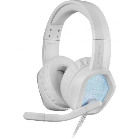 Auriculares Gaming con Micrófono Mars Gaming MH320/ Jack 3.5/ Blancos - Tiensol