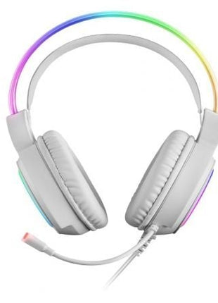 Auriculares Gaming con Micrófono Mars Gaming MHRGB/ Jack 3.5/ Blancos - Tiensol