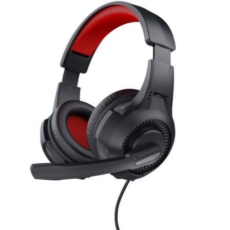 Auriculares Gaming con Micrófono Trust Gaming 24785/ Jack 3.5/ Rojos y Negros - Tiensol