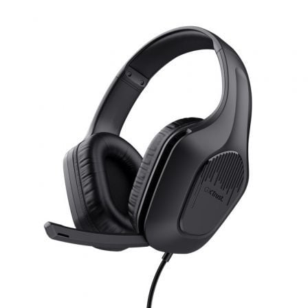 Auriculares Gaming con Micrófono Trust Gaming GXT 415 Zirox/ Jack 3.5/ Negros - Tiensol