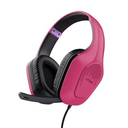 Auriculares Gaming con Micrófono Trust Gaming GXT 415 Zirox/ Jack 3.5/ Rosas - Tiensol