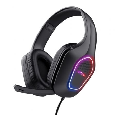 Auriculares Gaming con Micrófono Trust Gaming GXT 416 Zirox/ Jack 3.5/USB Negros - Tiensol