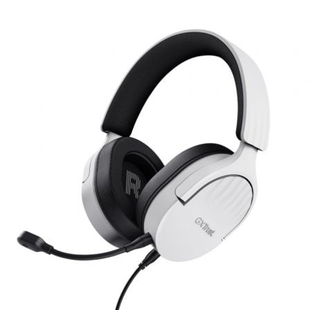 Auriculares Gaming con Micrófono Trust Gaming GXT 489 Fayzo/ Jack 3.5/ Blancos - Tiensol