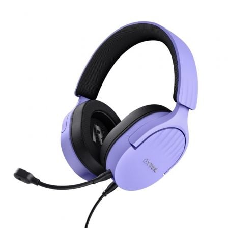 Auriculares Gaming con Micrófono Trust Gaming GXT 489 Fayzo/ Jack 3.5/ Morados - Tiensol