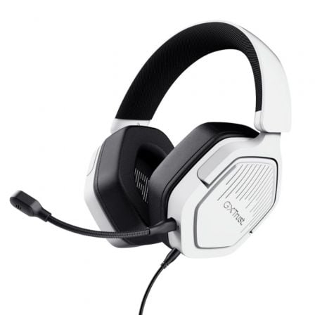 Auriculares Gaming con Micrófono Trust Gaming GXT 492W Carus/ Jack 3.5/ Blancos - Tiensol