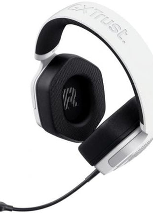 Auriculares Gaming con Micrófono Trust Gaming GXT 492W Carus/ Jack 3.5/ Blancos - Tiensol