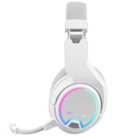 Auriculares Gaming Inalámbricos con Micrófono Mars Gaming MHW100/ Jack 3.5/ Blancos - Tiensol