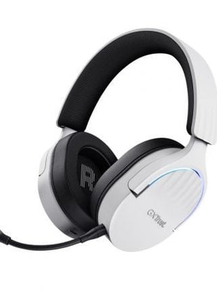 Auriculares Gaming Inalámbricos con Micrófono Trust Gaming GXT 491 Fayzo/ Bluetooth/ Jack 3.5/ Blancos - Tiensol