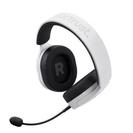 Auriculares Gaming Inalámbricos con Micrófono Trust Gaming GXT 491 Fayzo/ Bluetooth/ Jack 3.5/ Blancos - Tiensol