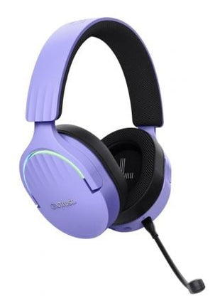 Auriculares Gaming Inalámbricos con Micrófono Trust Gaming GXT 491 Fayzo/ Bluetooth/ Jack 3.5/ Morados - Tiensol