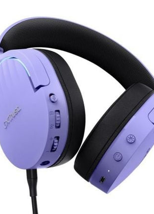 Auriculares Gaming Inalámbricos con Micrófono Trust Gaming GXT 491 Fayzo/ Bluetooth/ Jack 3.5/ Morados - Tiensol