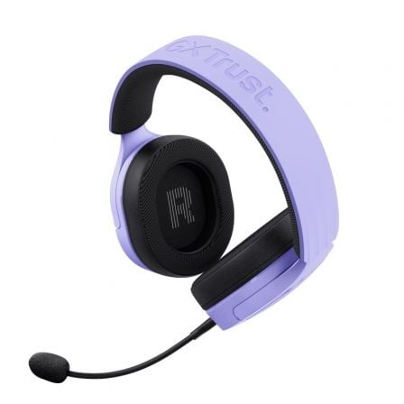 Auriculares Gaming Inalámbricos con Micrófono Trust Gaming GXT 491 Fayzo/ Bluetooth/ Jack 3.5/ Morados - Tiensol