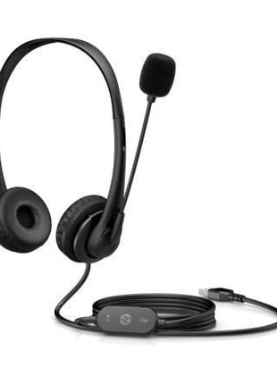 Auriculares HP G2 Stereo / con Micrófono/ USB/ Negros - Tiensol