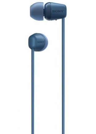 Auriculares Inalámbrico Intrauditivos Sony WI - C100/ con Micrófono/ Bluetooth/ Azules - Tiensol