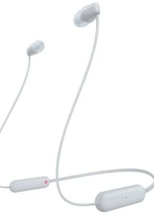 Auriculares Inalámbrico Intrauditivos Sony WI - C100/ con Micrófono/ Bluetooth/ Blancos - Tiensol