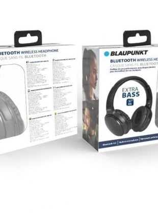 Auriculares Inalámbricos Blaupunkt BLP4632/ con Micrófono/ Bluetooth/ Negros - Tiensol