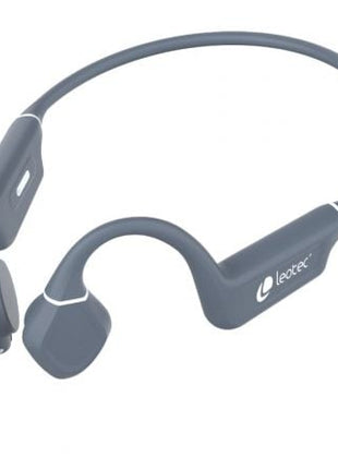 Auriculares Inalámbricos Deportivos de Conducción Ósea Leotec Osea Kuri/ con Micrófono/ Bluetooth/ Grises - Tiensol