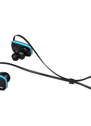 Auriculares Inalámbricos Deportivos Elbe ABT - 038 - DEP/ con Micrófono/ Bluetooth/ Azules y Negros - Tiensol