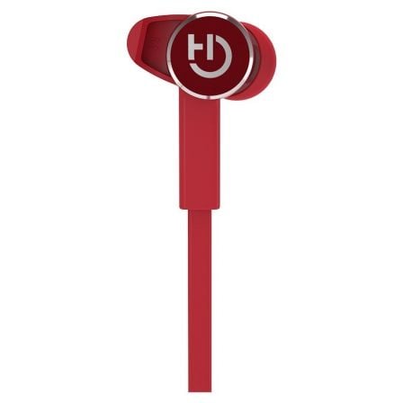 Auriculares Inalámbricos Intrauditivos Hiditec Aken INT010000/ con Micrófono/ Bluetooth/ Rojos - Tiensol