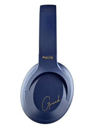 Auriculares Inalámbricos NGS Artica Greed/ con Micrófono/ Bluetooth/ Azules - Tiensol