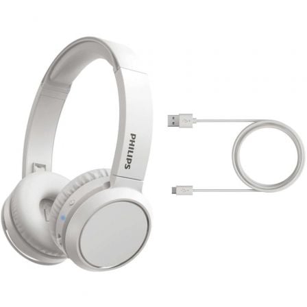 Auriculares Inalámbricos Philips TAH4205/ con Micrófono/ Bluetooth/ Blancos - Tiensol