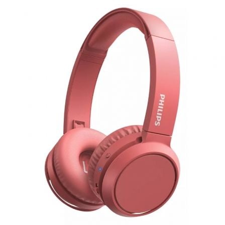 Auriculares Inalámbricos Philips TAH4205/ con Micrófono/ Bluetooth/ Rojos - Tiensol