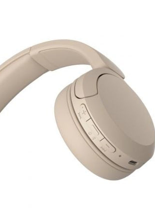 Auriculares inalámbricos Sony WH - CH520/ con Micrófono/ Bluetooth/ Beige - Tiensol