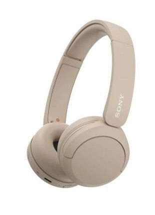 Auriculares inalámbricos Sony WH - CH520/ con Micrófono/ Bluetooth/ Beige - Tiensol