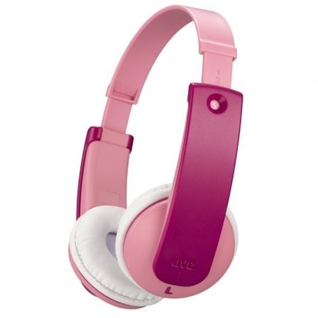 Auriculares Infantiles Inalámbricos JVC Tinyphone HA - KD10W/ Bluetooth/ Rosas - Tiensol