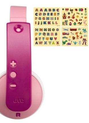 Auriculares Infantiles Inalámbricos JVC Tinyphone HA - KD10W/ Bluetooth/ Rosas - Tiensol