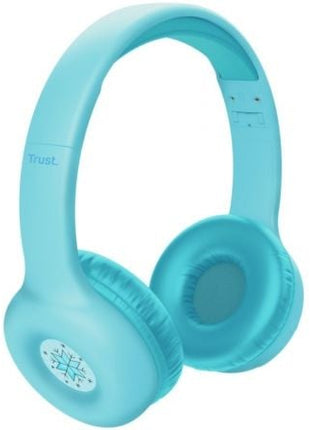 Auriculares Infantiles Inalámbricos Trust Nouna Kids/ con Micrófono/ Azules - Tiensol