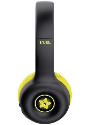 Auriculares Infantiles Inalámbricos Trust Nouna Kids/ con Micrófono/ Negros - Tiensol