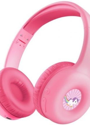 Auriculares Infantiles Inalámbricos Trust Nouna Kids/ con Micrófono/ Rosas - Tiensol