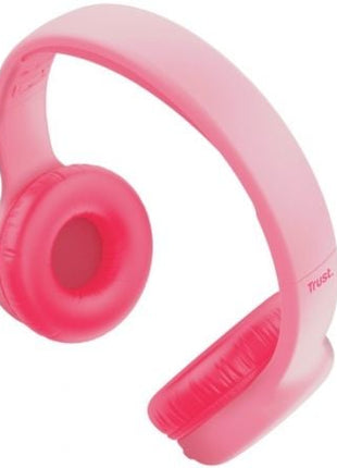 Auriculares Infantiles Inalámbricos Trust Nouna Kids/ con Micrófono/ Rosas - Tiensol