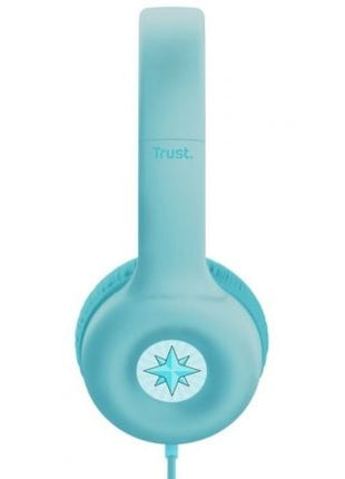 Auriculares Infantiles Trust Nouna Kids/ con Micrófono/ Azules - Tiensol