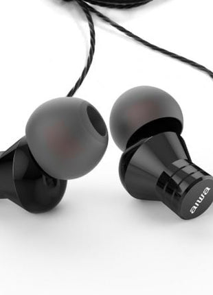 Auriculares Intrauditivos Aiwa ESTM - 50BK/ con Micrófono/ Jack 3.5/ Negro - Tiensol