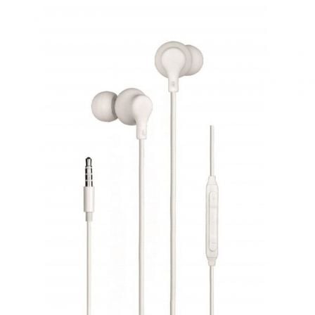 Auriculares Intrauditivos Daewoo DW2014/ con Micrófono/ Jack 3.5/ Blancos - Tiensol