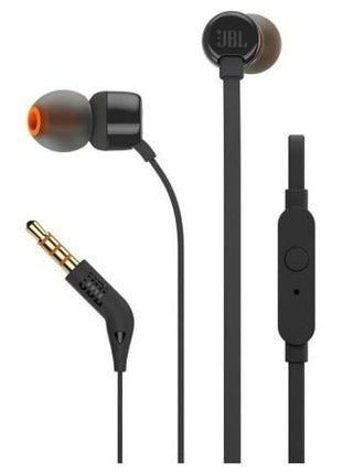 Auriculares Intrauditivos JBL Tune 110/ con Micrófono/ Jack 3.5/ Negros - Tiensol