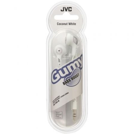 Auriculares Intrauditivos JVC HA - F160 - W - E/ Jack 3.5/ Blancos - Tiensol