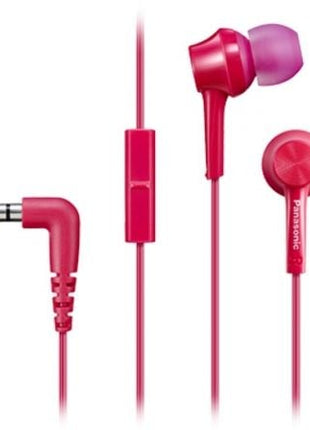 Auriculares Intrauditivos Panasonic RP - TCM105/ con Micrófono/ Jack 3.5/ Rosas - Tiensol