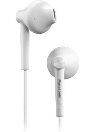 Auriculares Intrauditivos Panasonic RP - TCM55/ con Micrófono/ Jack 3.5/ Blancos - Tiensol