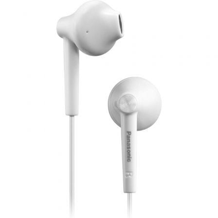 Auriculares Intrauditivos Panasonic RP - TCM55/ con Micrófono/ Jack 3.5/ Blancos - Tiensol