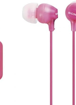 Auriculares Intrauditivos Sony MDR - EX15APPI/ con Micrófono/ Jack 3.5/ Rosas - Tiensol