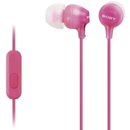 Auriculares Intrauditivos Sony MDR - EX15APPI/ con Micrófono/ Jack 3.5/ Rosas - Tiensol